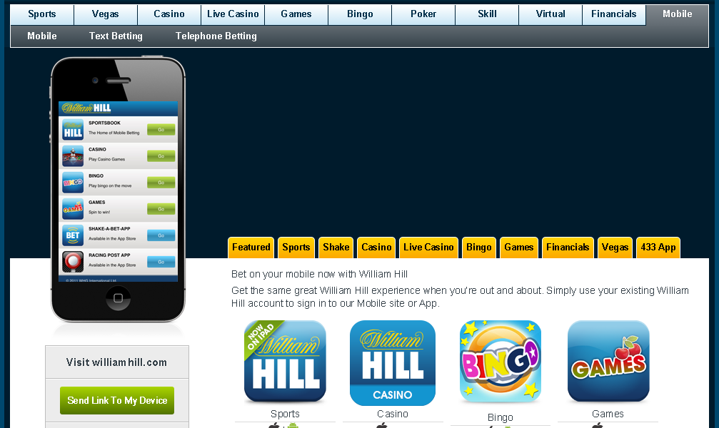 william hill móvil